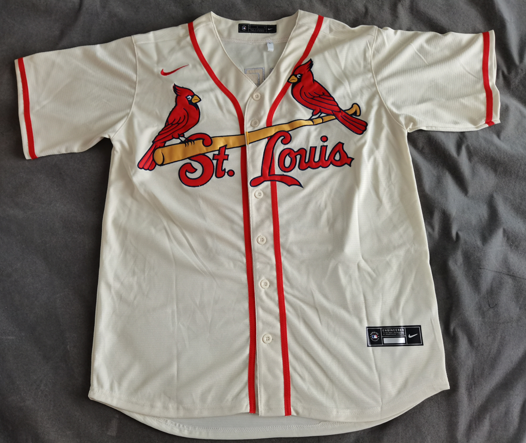 Men's St. Louis Cardinals Tyler O¡¯Neill #27 Beige Baseball Jersey
